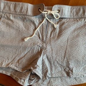 J. Crew Seersucker Shorts, City Fit, Size 4